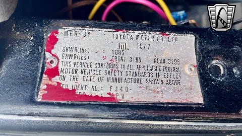 1977 Toyota FJ40 image 49