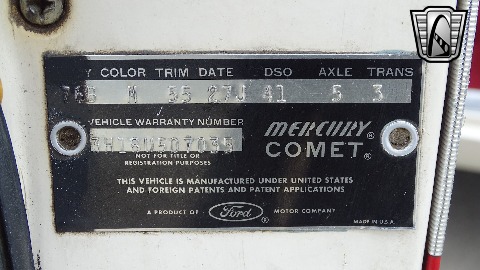 1963 Mercury Comet image 118