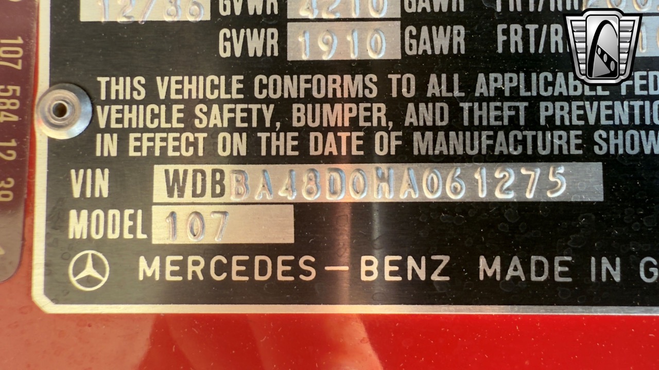 1987 Mercedes-Benz 560SL 31