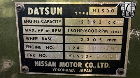 1972 Datsun 240Z image 105