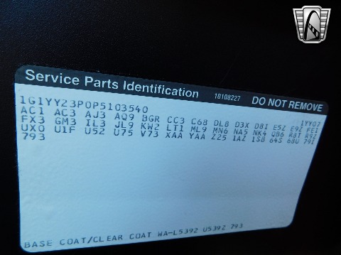 1993 Chevrolet Corvette image 81