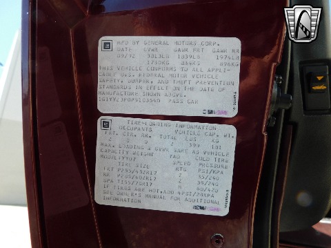 1993 Chevrolet Corvette image 68