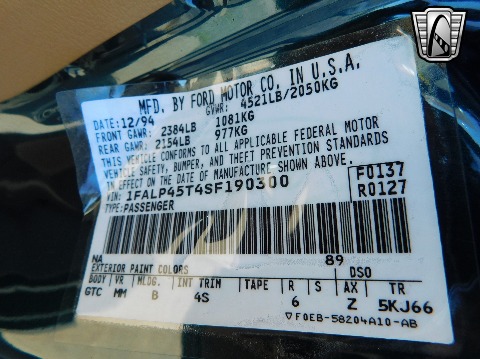 1995 Ford Mustang image 92