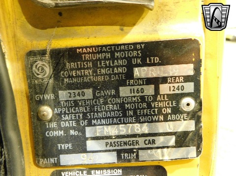 1976 Triumph Spitfire image 144