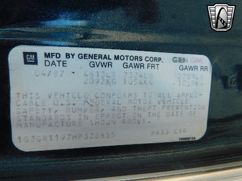 1987 Oldsmobile Cutlass Supreme image 114