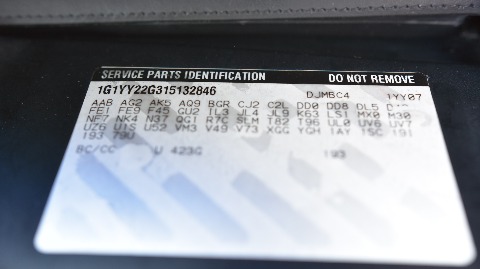 2001 Chevrolet Corvette image 91