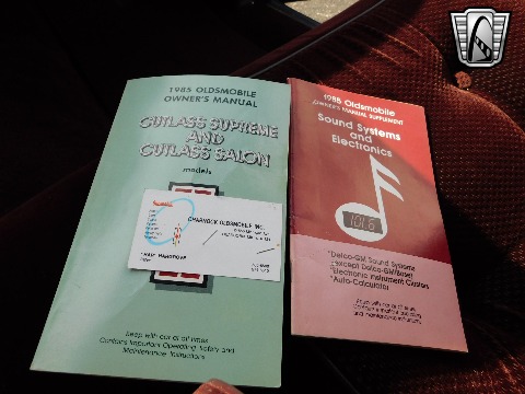 1985 Oldsmobile Cutlass image 124