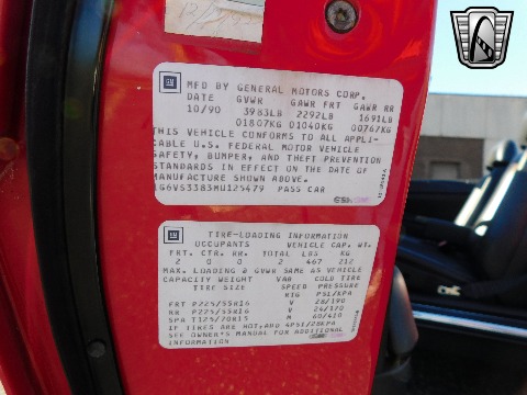 1991 Cadillac Allante image 134