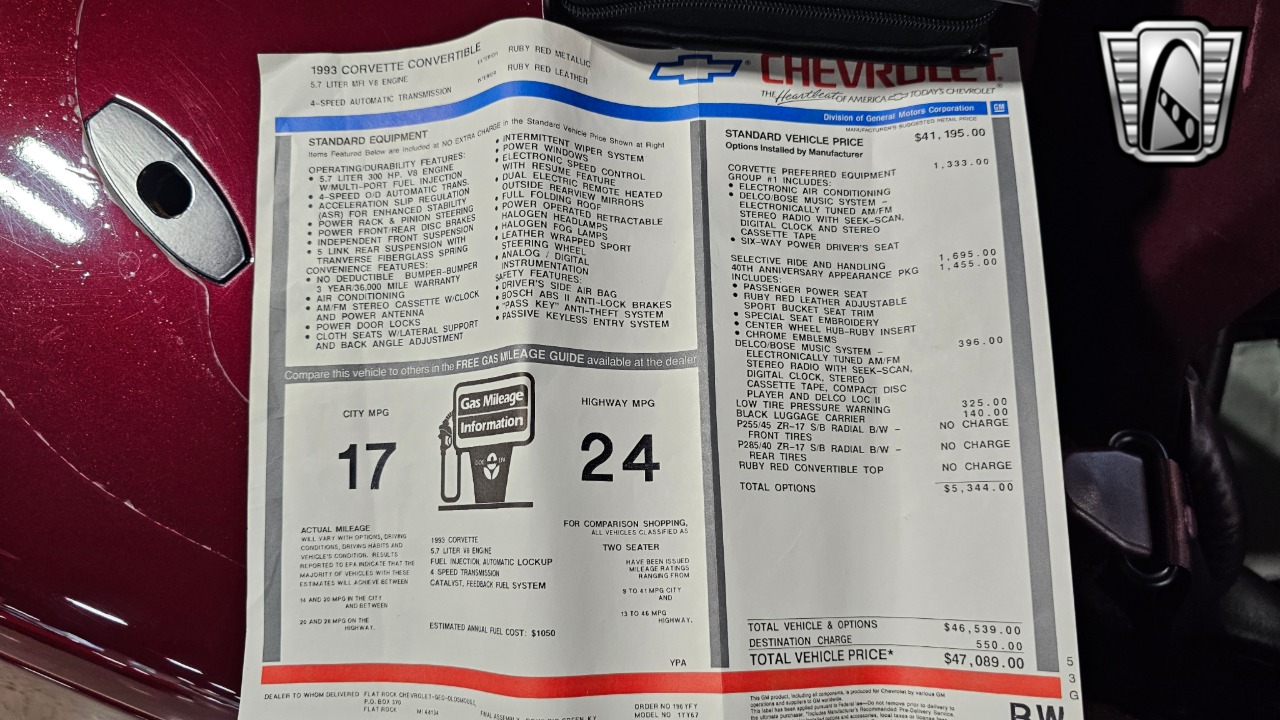 1993 Chevrolet Corvette 30