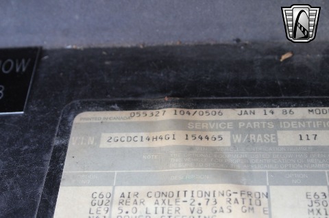 1986 Chevrolet C10 image 87