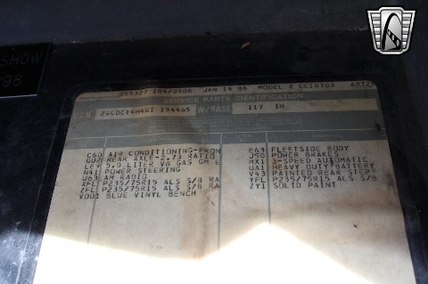 1986 Chevrolet C10 image 88