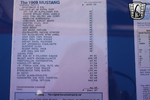 1969 Ford Mustang image 100