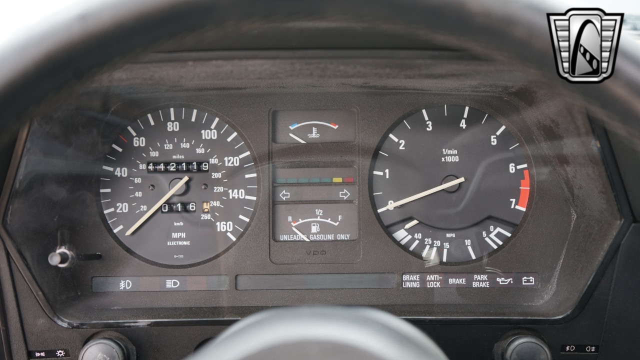 1986 BMW 635CSi 17
