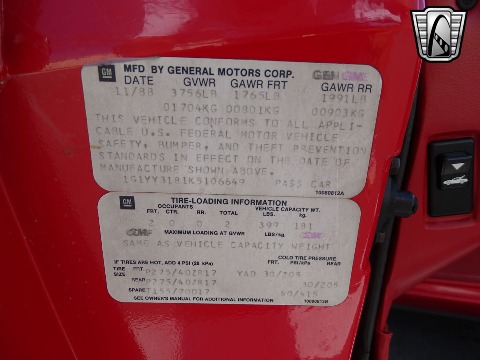 1989 Chevrolet Corvette image 64