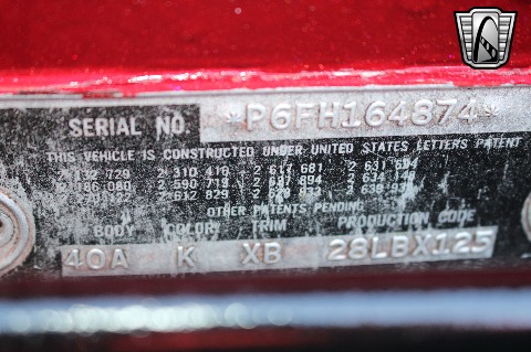 1956 Ford Thunderbird image 106