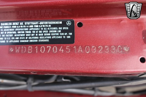 1985 Mercedes-Benz 380SL image 111