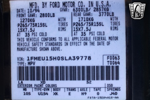 1995 Ford Bronco image 150