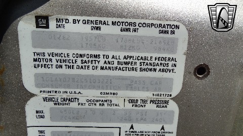 1982 Chevrolet Corvette image 61