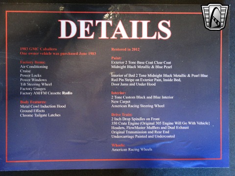 1983 GMC Caballero image 146