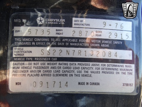 1977 Chrysler Cordoba image 91