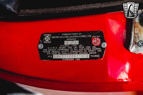 1972 MG MGB image 101