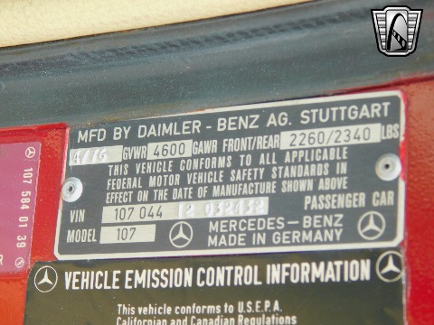 1976 Mercedes-Benz 450SL image 139