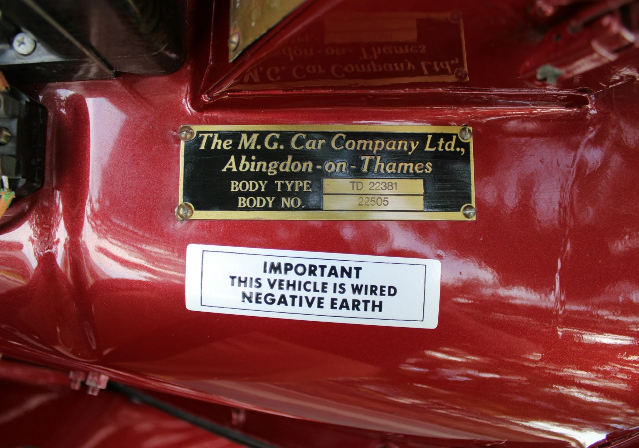 1952 MG TD 31