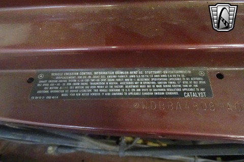 1987 Mercedes-Benz 560SL image 83