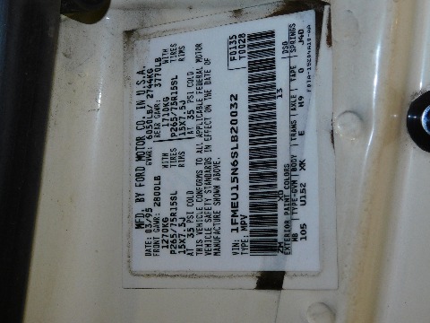 1995 Ford Bronco image 130