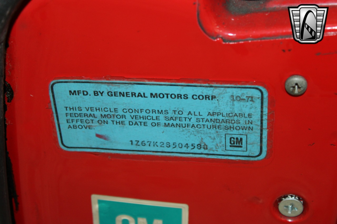 1972 Chevrolet Corvette 25