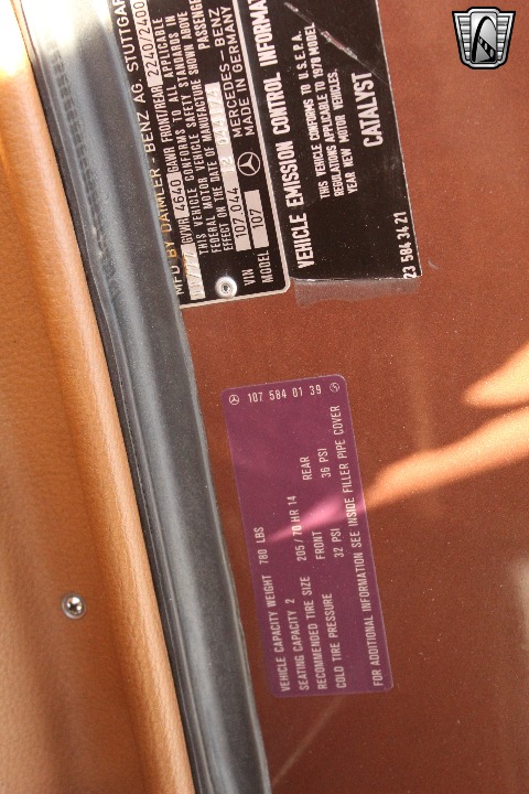 1978 Mercedes-Benz 450SL image 80