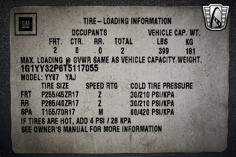 1996 Chevrolet Corvette image 154