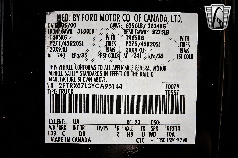 2000 Ford F150 image 134