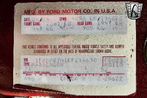 1984 Ford Mustang image 152