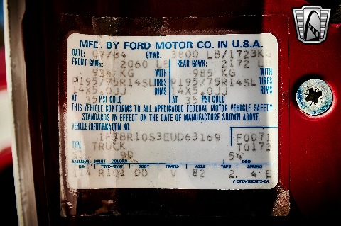 1984 Ford Ranger image 135