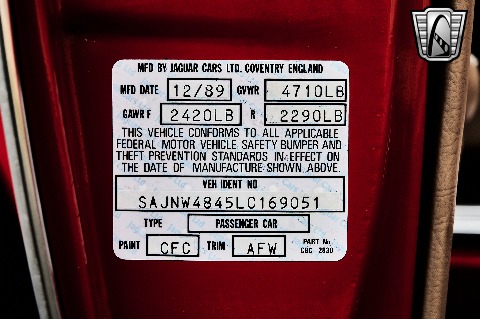 1990 Jaguar XJS image 126