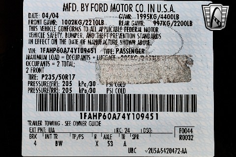 2004 Ford Thunderbird image 147