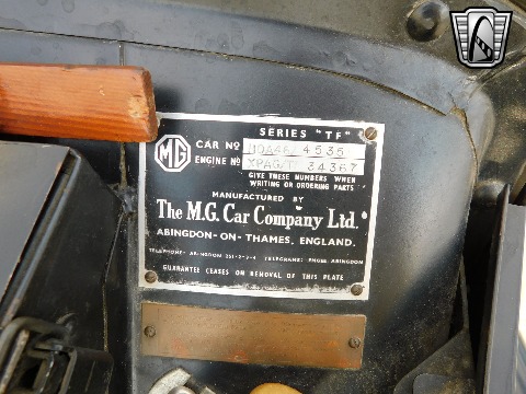 1954 MG TF image 105