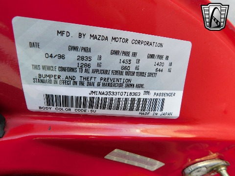 1996 Mazda Miata image 46