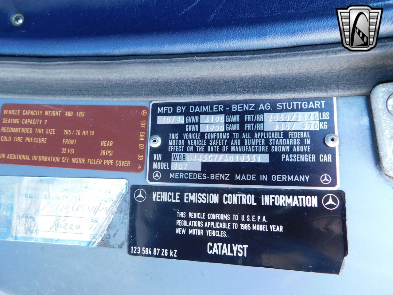 1985 Mercedes-Benz 380SL 79